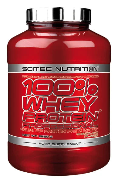 Scitec 100% Whey: Hochwertiges Whey-Protein zur Unterstützung von Muskelaufbau und Regeneration.